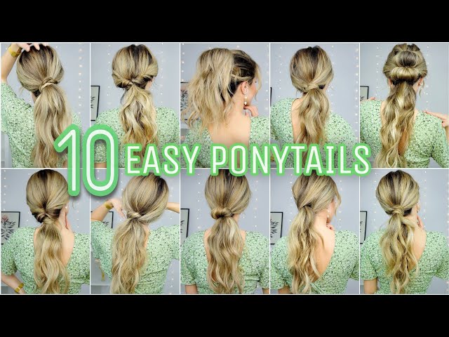 stunning hairstyles in a ponytail for long hair 15 trendy ideas to try