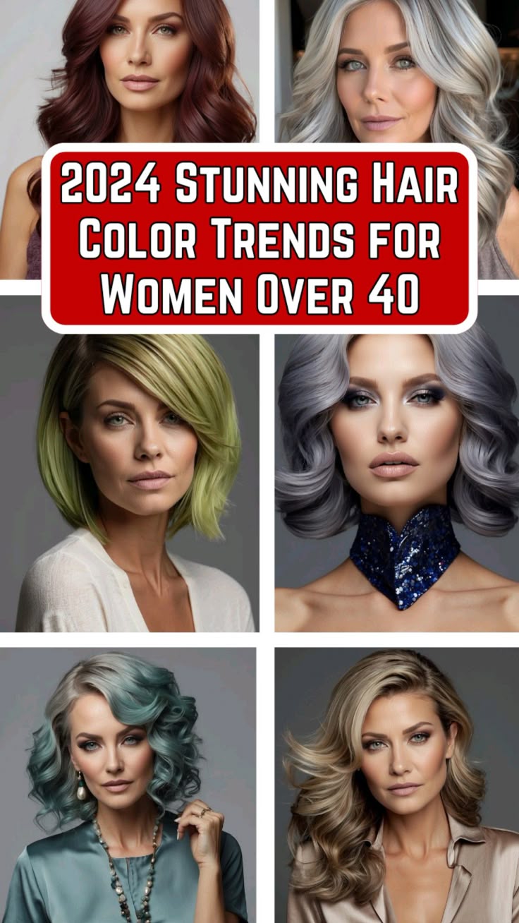 top hair color trends 2024 stunning styles for older women