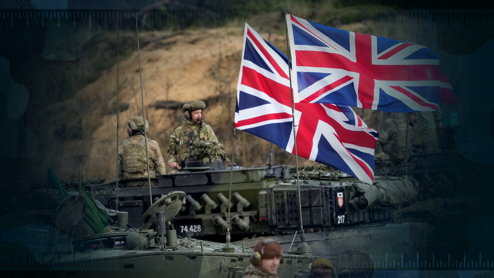 uk military strength revealing the total number of armed forces